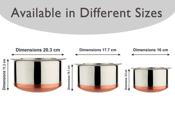 Silver_Copper_Base_Stainless_Steel_22_Gauge_Multi-Purpose_Cook_And_Serve_Use_Tope_Set_With_Lid_(Set_Of_3)