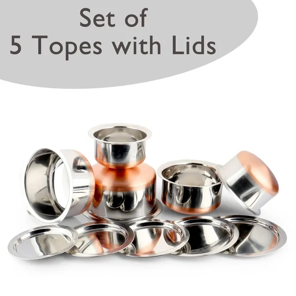 Silver_Copper_Base_Stainless_Steel_22_Gauge_Multi-Purpose_Cook_And_Serve_Use_Tope_Set_With_Lid_(Set_Of_5)