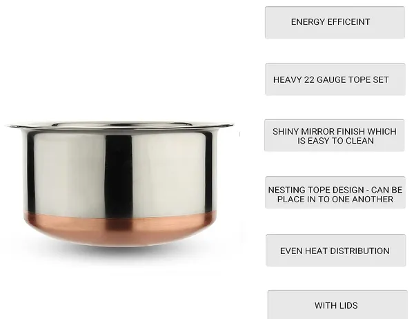 Silver_Copper_Base_Stainless_Steel_22_Gauge_Multi-Purpose_Cook_And_Serve_Use_Tope_Set_With_Lid_(Set_Of_5)