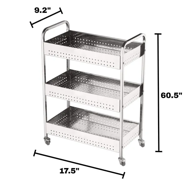 Silver_3_Tier_Stainless_Steel_Vegetable_Trolley_For_Kitchen_Fruit_And_Vegetable_Storage_With_4_Wheels