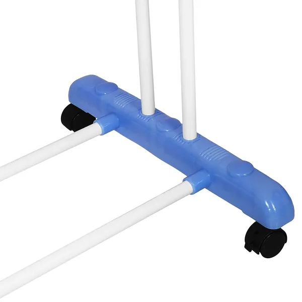 Multicolor_3_Layer_Cloth_Drying_Stand_With_Braking_Wheel_System