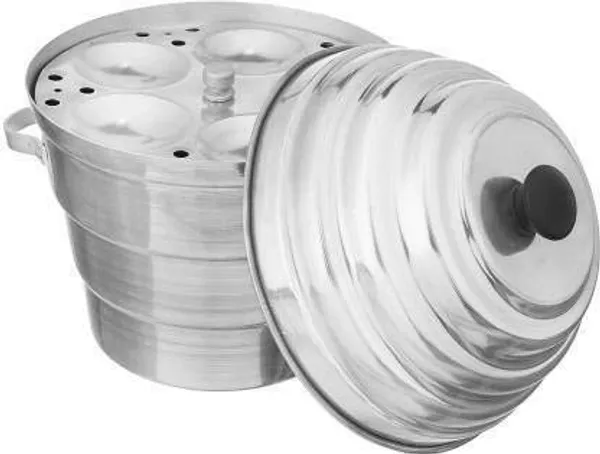 Silver_Aluminum_Idli_Maker_Cooker_With_3_Plates