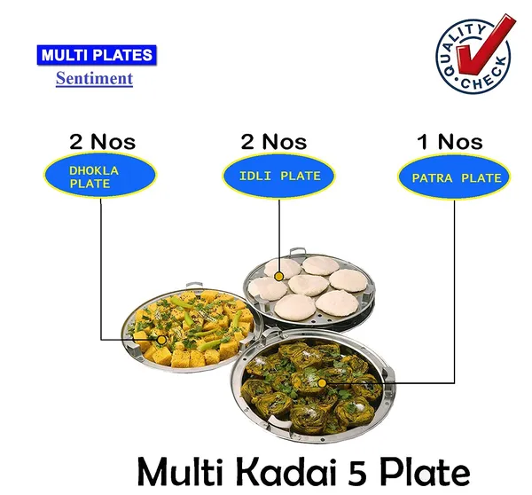 Multicolor_Stainless_Steel_5_Plate_Idli_Cooker_Multi_Kadai_Steamer_With_Copper_Bottom_|_2_Idli_|_2_Dhokla_|_1_Patra_|_Momo'S_|_(28.5_Cm_Dia)