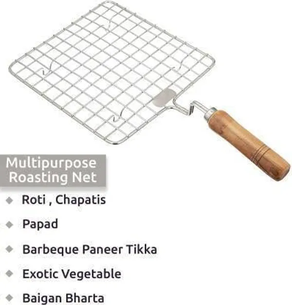 Multicolor_Square_Stainless_Steel_Roasting_Net_With_Steel_Tong_For_Kitchen