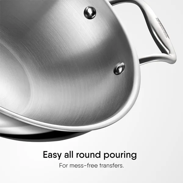 Silver_Stainless_Steel_Cookware_With_Induction_Base_(1.6_L)_(Kadhai_With_Handle)_(20_Cm_Dia)