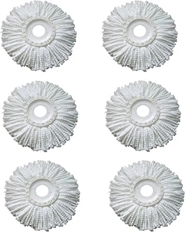 White_Microfiber_Spin_Mop_Refill_(Pack_Of_6)