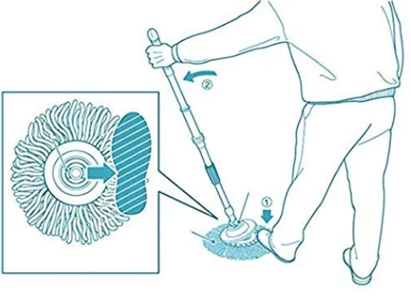White_Microfiber_Spin_Mop_Refill_(Pack_Of_6)