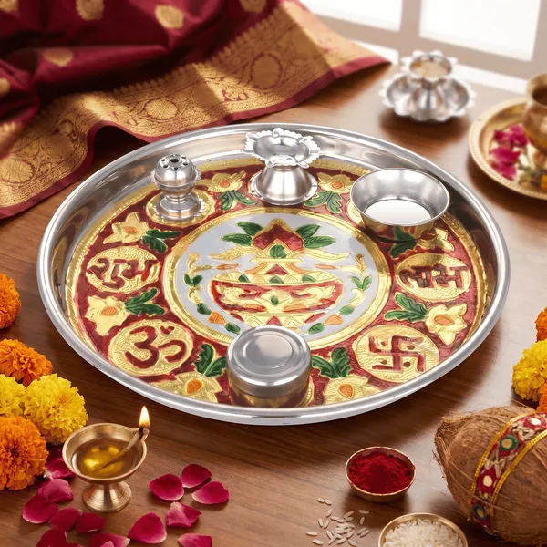 Multi_Multi_Coloured_Meenakari_Print_Stainless_Steel_Puja_Thali_Made_In_India__(10_Inches)