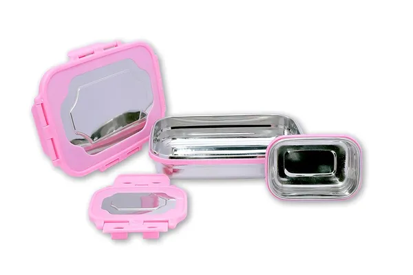 Pink_Stainless_Steel_Hot_Lunch_Box_Pink_Colour_Mirror_Polish_Weight_414_Grams