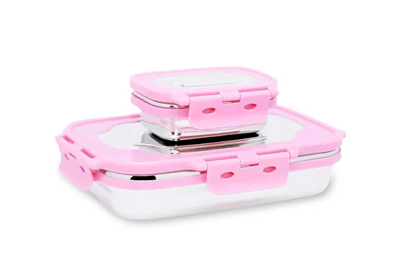 Pink_Stainless_Steel_Hot_Lunch_Box_Pink_Colour_Mirror_Polish_Weight_414_Grams