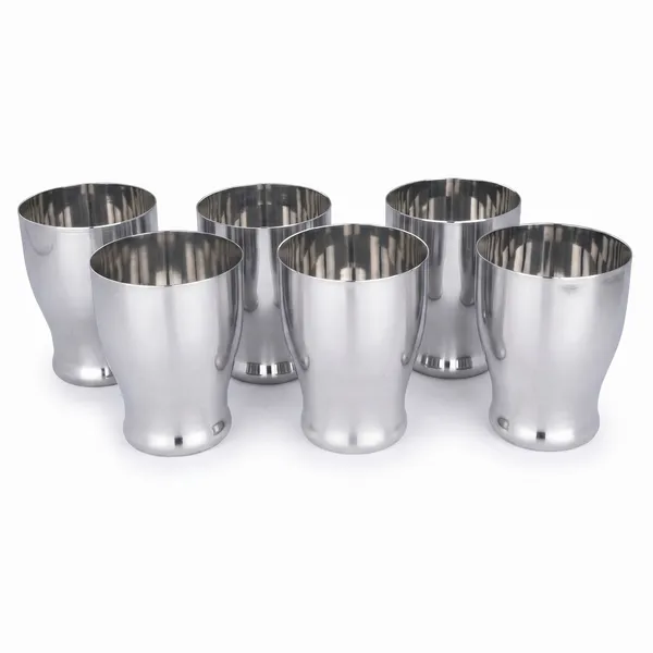 Set_of_4_-_Grey_Stainless_Steel_Fancy_Drinking_Glasses