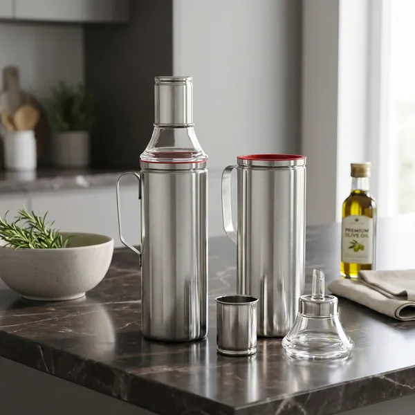 Set_of_2_-_Grey_Stainless_Steel_Oil_Pourer/Oil_Dispenser_With_Handle_Unbreakable_And_Food_Grade_Quality_Size_1000_ML