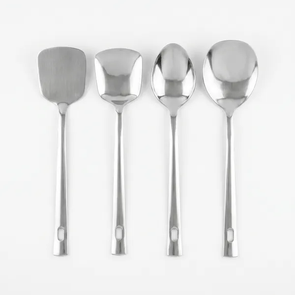 Set_Of_5_-_Grey_Stainless_Steel_Cooking_And_Serving_Spoons_16_Guage_Heavy_Stainless_Steel_Spoons