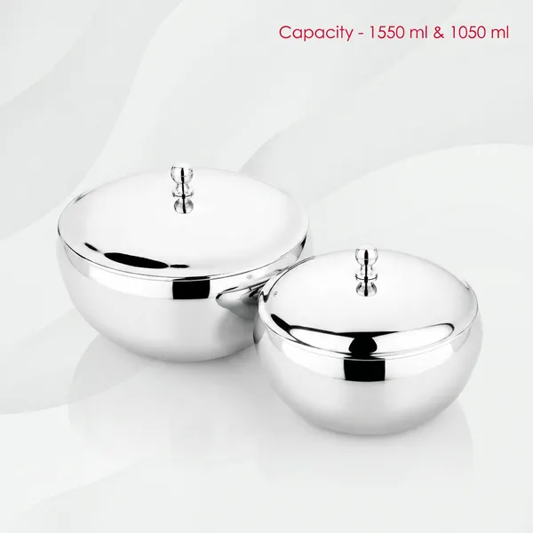 Set_Of_2_-_Grey_Stainless_Steel_Serve_,_Store_&_Handi_1550Ml_1050Ml_(18_Guage_Steel_With_Mirror_Polish)