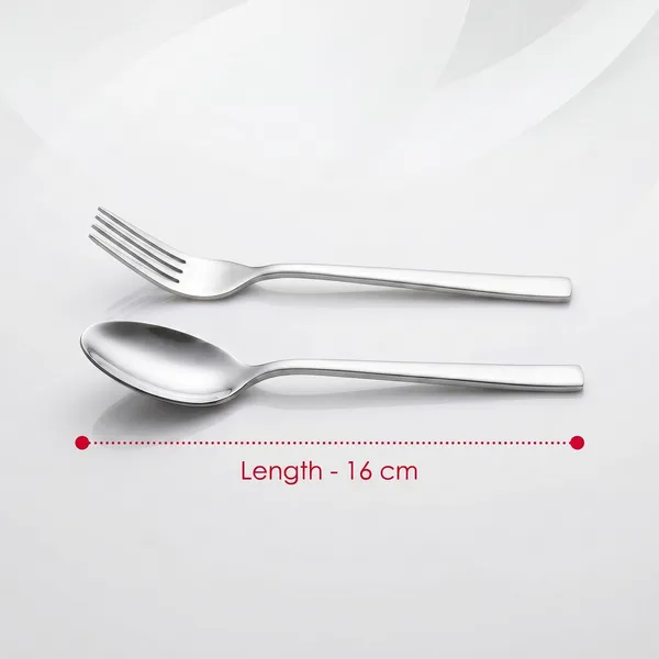 Set_Of_12_-_Grey_Stainless_Steel_Table_Spoon_&_Fork_For_Tea_Coffee_Sugar_Condiments_&_Spices__18_Guage_Heavy_Steel_(Contains_6_Table_Spoons_6_Forks)