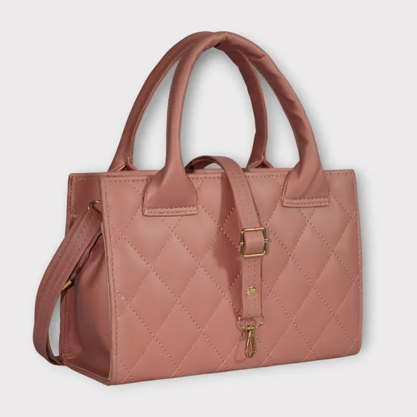 Peach_PU_Stylish_Self_Design_Crossbody_Sling_Bag_For_Women_&_Girls_(10_X_4_X_7_Inch)