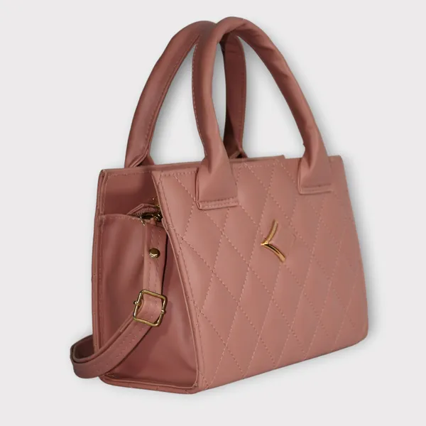 Peach_PU_Stylish_Self_Design_Crossbody_Sling_Bag_For_Women_&_Girls_(10_X_4_X_7_Inch)