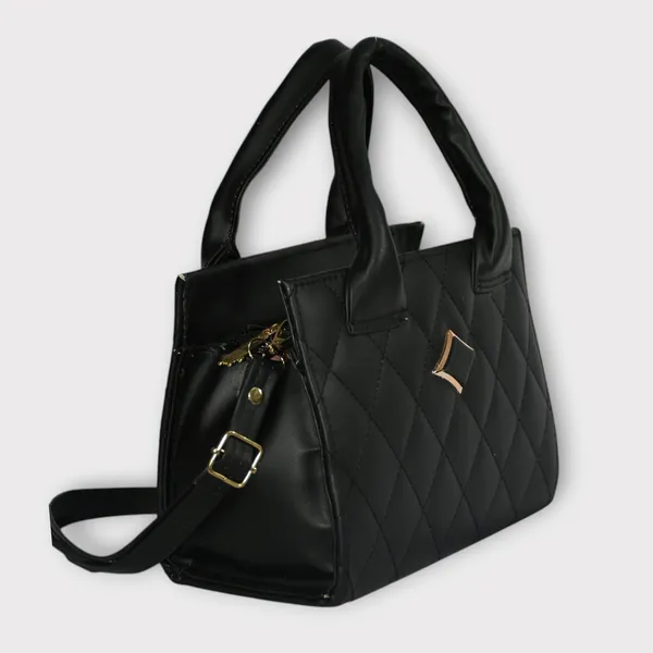 Black_PU_Stylish_Self_Design_Crossbody_Sling_Bag_For_Women_&_Girls_(10_X_4_X_7_Inch)