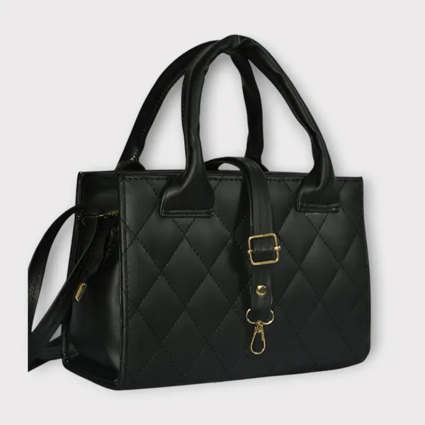 Black_PU_Stylish_Self_Design_Crossbody_Sling_Bag_For_Women_&_Girls_(10_X_4_X_7_Inch)