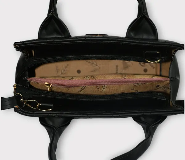 Black_PU_Stylish_Self_Design_Crossbody_Sling_Bag_For_Women_&_Girls_(10_X_4_X_7_Inch)