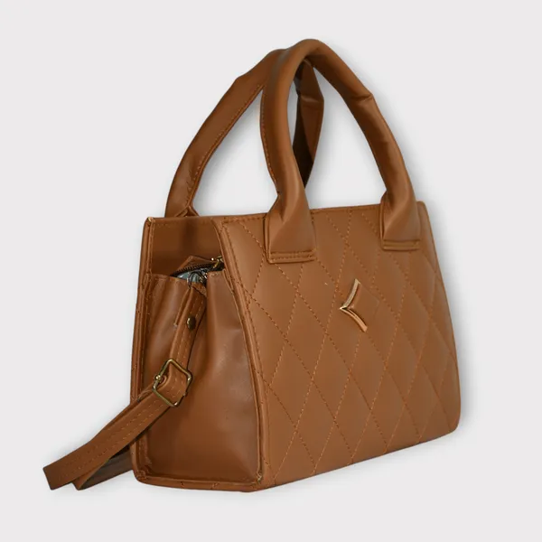 Tan_PU_Stylish_Self_Design_Crossbody_Sling_Bag_For_Women_&_Girls_(10_X_4_X_7_Inch)