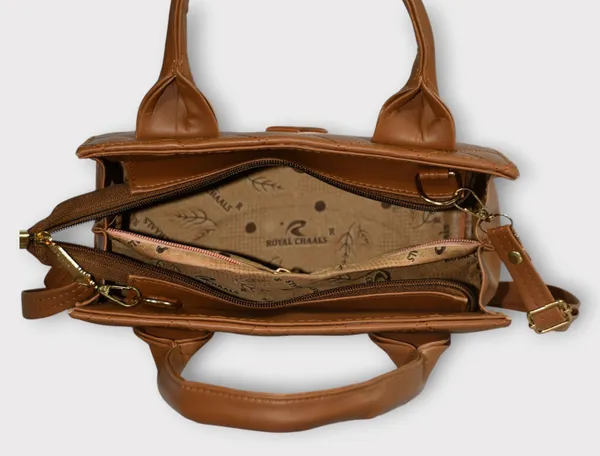Tan_PU_Stylish_Self_Design_Crossbody_Sling_Bag_For_Women_&_Girls_(10_X_4_X_7_Inch)