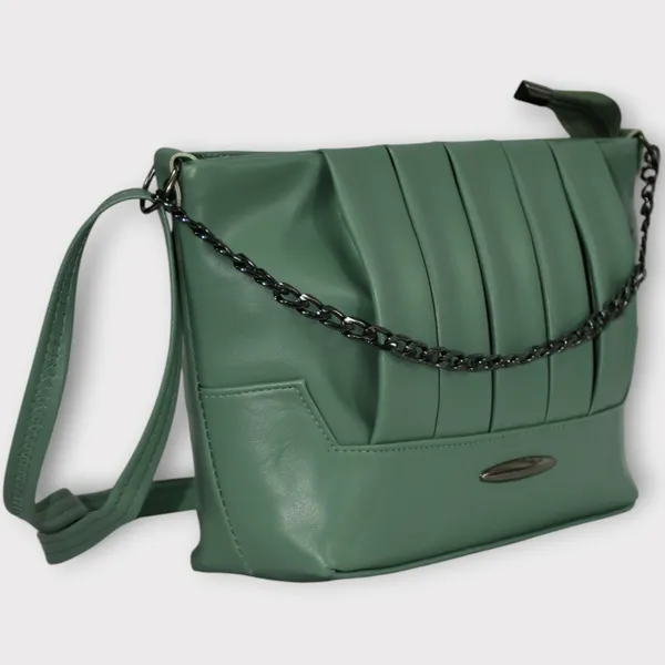 Green_PU_Stylish_Self_Design_Crossbody_Sling_Bag_For_Women_&_Girls_(11_X_3_X_7_Inch)