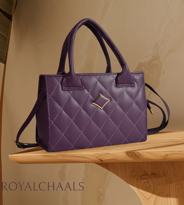 Purple_PU_Stylish_Self_Design_Crossbody_Sling_Bag_For_Women_&_Girls_(10_X_4_X_7_Inch)
