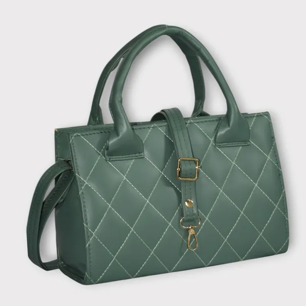 Green_PU_Stylish_Self_Design_Crossbody_Sling_Bag_For_Women_&_Girls_(10_X_4_X_7_Inch)
