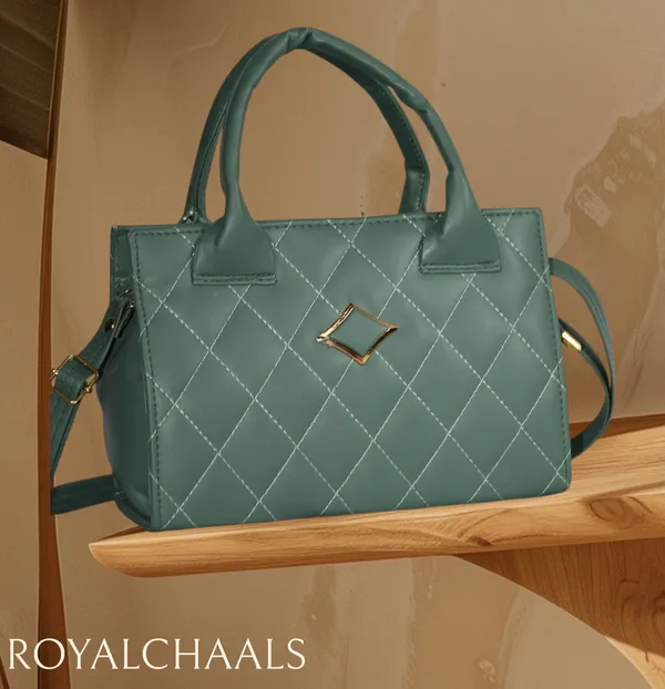 Green_PU_Stylish_Self_Design_Crossbody_Sling_Bag_For_Women_&_Girls_(10_X_4_X_7_Inch)