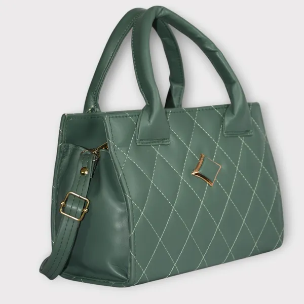 Green_PU_Stylish_Self_Design_Crossbody_Sling_Bag_For_Women_&_Girls_(10_X_4_X_7_Inch)