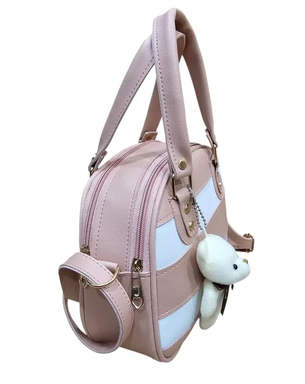 Pink_Pu_Stylish_Self_Design_Crossbody_Sling_Bag_For_Women_&_Girls_(10_X_3_X_7_Inch)