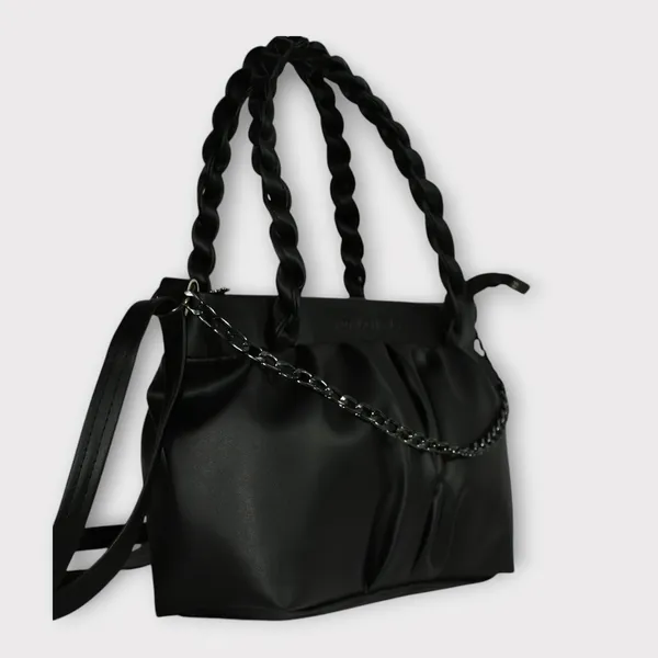 Black_PU_Stylish_Self_Design_Crossbody_Sling_Bag_For_Women_&_Girls_(10_X_4_X_7_Inch)