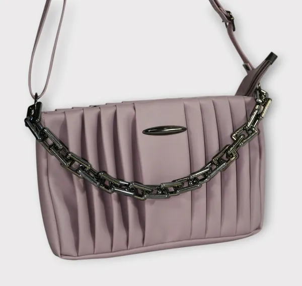 Pink_PU_Stylish_Self_Design_Crossbody_Sling_Bag_For_Women_&_Girls_(10_X_1_X_6_Inch)