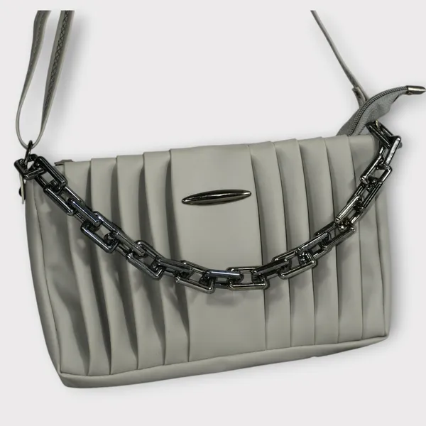 Silver_PU_Stylish_Self_Design_Crossbody_Sling_Bag_For_Women_&_Girls_(10_X_1_X_6_Inch)