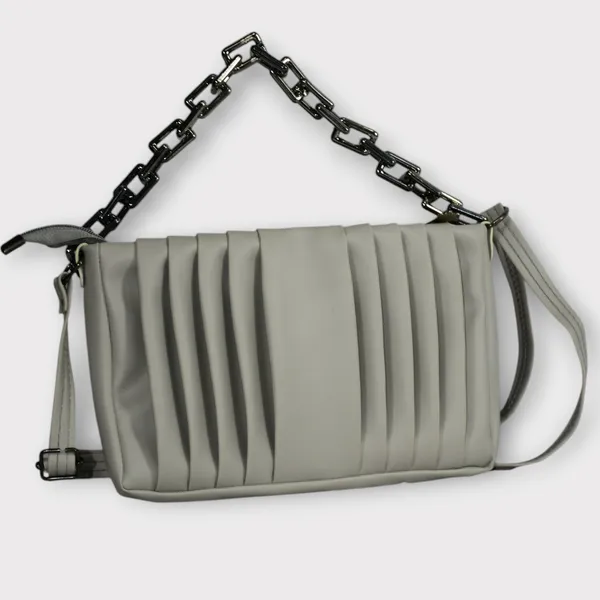 Silver_PU_Stylish_Self_Design_Crossbody_Sling_Bag_For_Women_&_Girls_(10_X_1_X_6_Inch)
