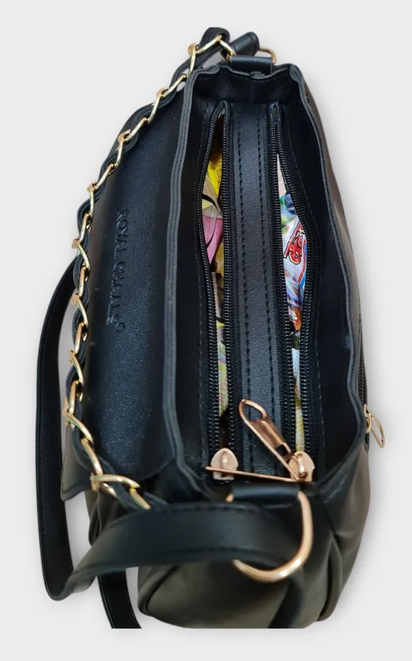 Black_Pu_Stylish_Self_Design_Crossbody_Sling_Bag_For_Women_&_Girls_(10_X_3_X_8_Inch)