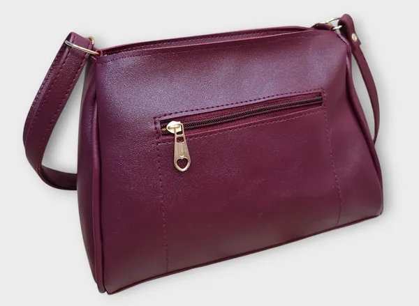 Maroon_Pu_Stylish_Self_Design_Crossbody_Sling_Bag_For_Women_&_Girls_(10_X_3_X_7_Inch)