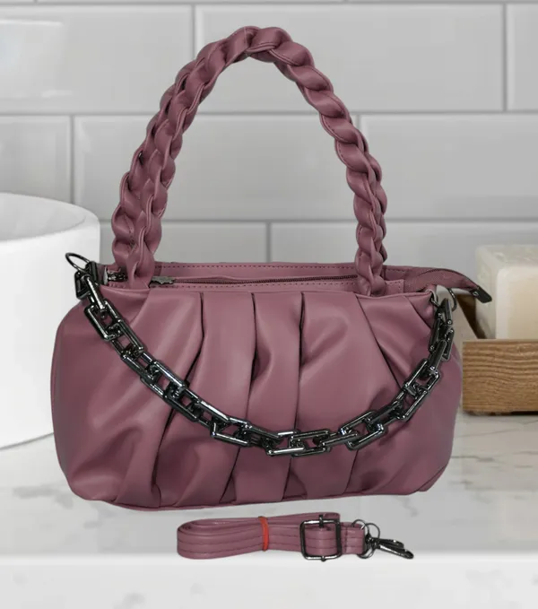 Burgundy_PU_Stylish_Self_Design_Crossbody_Sling_Bag_For_Women_&_Girls_(11_X_3_X_7_Inch)