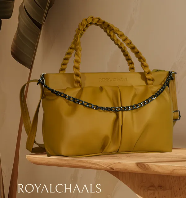 Yellow_PU_Stylish_Self_Design_Crossbody_Sling_Bag_For_Women_&_Girls_(10_X_4_X_7_Inch)