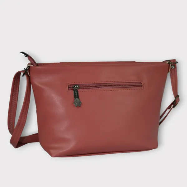 Peach_PU_Stylish_Self_Design_Crossbody_Sling_Bag_For_Women_&_Girls_(11_X_3_X_7_Inch)