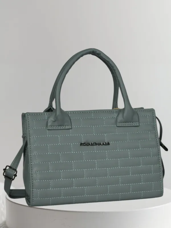 Green_PU_Stylish_Self_Design_Crossbody_Sling_Bag_For_Women_&_Girls_(10_X_4_X_7_Inch)