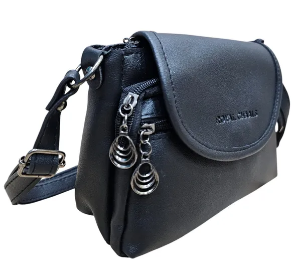 Black_Pu_Stylish_Self_Design_Crossbody_Sling_Bag_For_Women_&_Girls_(10_X_3_X_7_Inch)