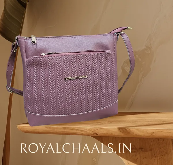 Peach_Pu_Stylish_Self_Design_Crossbody_Sling_Bag_For_Women_&_Girls_(8_X_3_X_8_Inch)