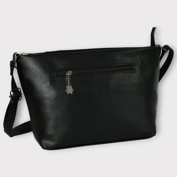 Black_PU_Stylish_Self_Design_Crossbody_Sling_Bag_For_Women_&_Girls_(11_X_3_X_7_Inch)