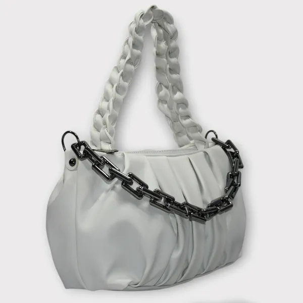 White_PU_Stylish_Self_Design_Crossbody_Sling_Bag_For_Women_&_Girls_(11_X_3_X_7_Inch)