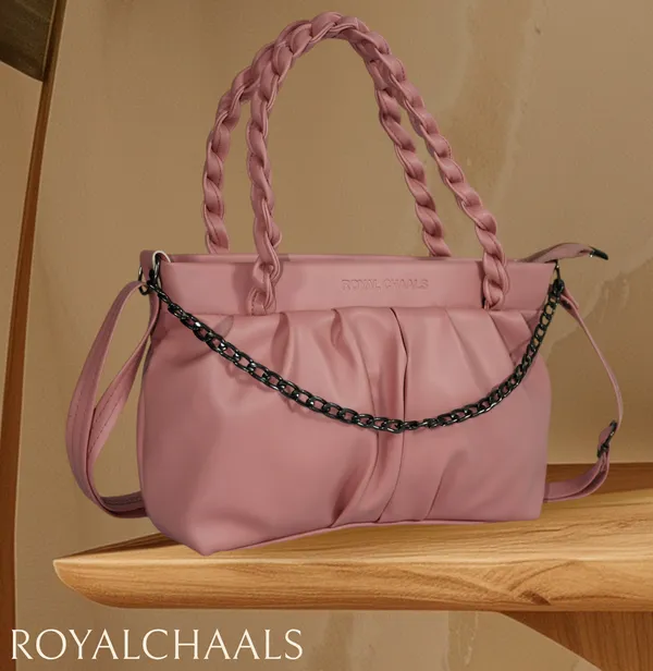 Peach_PU_Stylish_Self_Design_Crossbody_Sling_Bag_For_Women_&_Girls_(10_X_4_X_7_Inch)