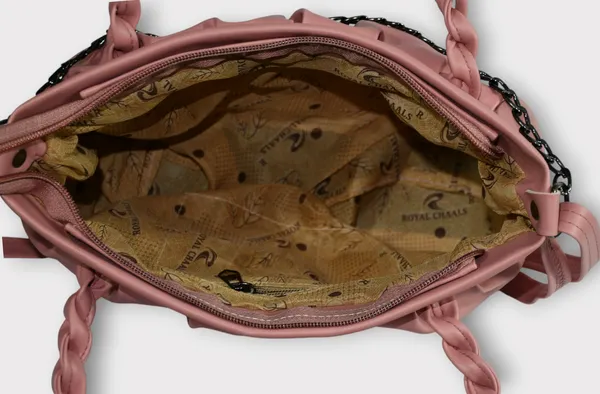 Peach_PU_Stylish_Self_Design_Crossbody_Sling_Bag_For_Women_&_Girls_(10_X_4_X_7_Inch)
