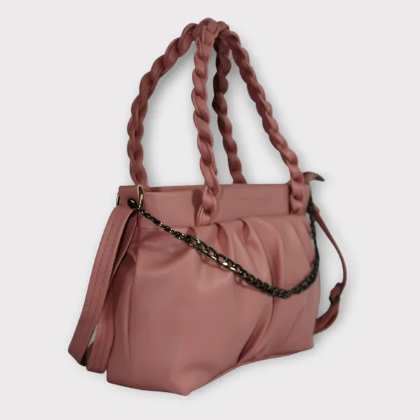 Peach_PU_Stylish_Self_Design_Crossbody_Sling_Bag_For_Women_&_Girls_(10_X_4_X_7_Inch)