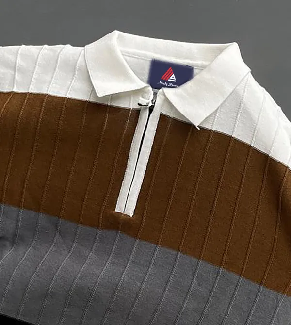Men's_Collar_Chain_Knitted_Cotton_Half_Sleeve_Multicolor_Fancy_T-Shirt